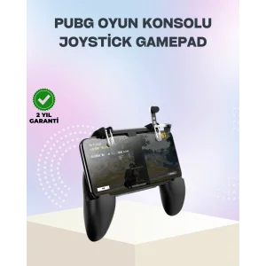 Mobil Oyunlar İçin Joystickli Ergonomik Gamepad Kontrol Cihazı