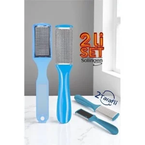 Modacar Topuk Törpüsü - Topuk Rendesi 2 li Set 2 Yüzeyli Solingen Professional