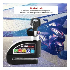 Motosiklet Alarmlı Disk Kilidi R8201