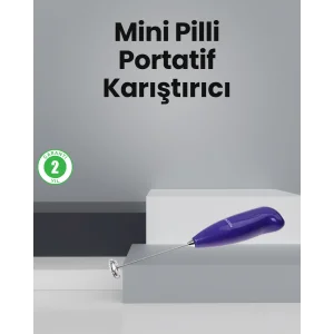 Mutfak İçin Mini El Mikseri – Kahve, Süt, Krema ve Sos Karıştırıcı