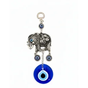 Nazar Boncuğu Tekli Fil Askılık