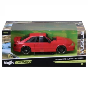 NessiWorld 32549 1:24 1993 Ford Mustang SVT Cobra Model Araba -Necotoys