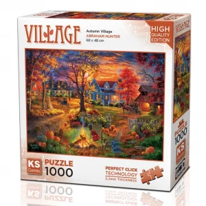 NessiWorld Autumn Village Puzzle 1000 Parça 20671
