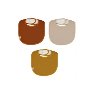 NessiWorld Müslin Önlük 3Lü 60101 Kiremit Bej Hardal