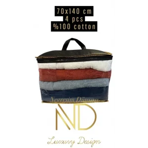 Nevresim Dünyası 70x140 4lü Havlu Prime 2