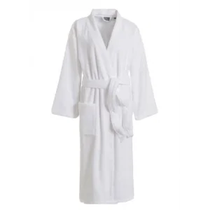 Nevresim Dünyası Pamuklu Tek Bornoz Beyaz Unisex