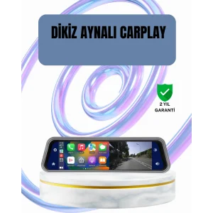Ön Arka Kameralı Dokunmatik Dikiz Aynası 170° Geniş Açı