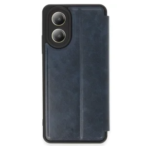 Oppo A38 Kılıf Flip Cover - Lacivert