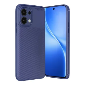 Oppo A6 Pro 4g Auto Focus Karbon Kapak - Lacivert
