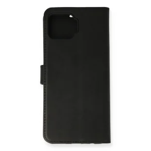 Oppo A73 Kılıf Trend S Plus Kapaklı Kılıf - Siyah