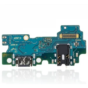 Orijinal Samsung A22 4G Şarj Soketi Mikrofon Bordu