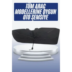 Oto Ön Cam Güneşliği Otomatik Katlanabilir Gölgelik Oto Cam Şemsiye