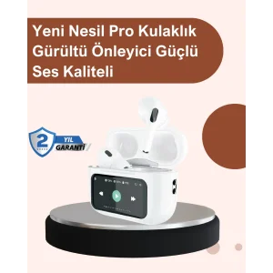 Otomatik Bağlantılı Bluetooth Kulaklık ANC Özellikli Su ve Ter Dayanıklı