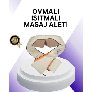 Ovmalı Isıtmalı Boyun Omuz Bel Masaj Aleti Kas ve Eklem Ağrılarına Etkili