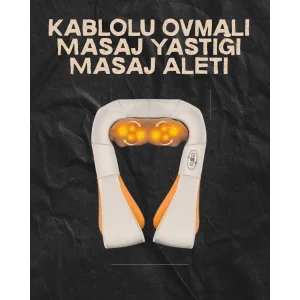 Ovmalı Isıtmalı Elektrikli Masaj Aleti – Boyun, Sırt, Bel, Omuz ve Bacak İçin Profesyonel Masaj Aleti