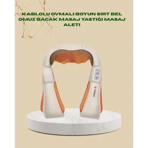 Ovmalı Isıtmalı Masaj Aleti – Boyun, Sırt, Bel, Omuz ve Bacak İçin