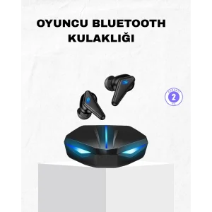 Oyuncu Bluetooth Kulaklık Tam Kablosuz Stereo LED Işıklı