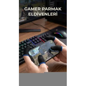 Oyuncu Eldiveni 4lü Set Konforlu Parmaklık Hassasiyetle Tasarlanmış