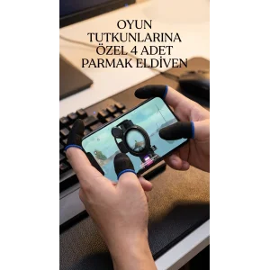 Oyuncu Eldiveni Ergonomik Hassasiyet Dayanıklı Tasarım Kontrol Rahatlığı