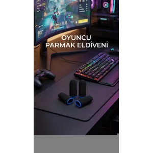 Oyuncu Parmaklık Eldiven Hassas Kontrol Konforlu