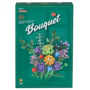 P655001 Panlos Çiçek Buketi 999 Parça Blok Seti -Vagon life