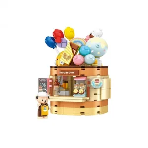 P881201 TEDDY BEAR KOLEKSİYONU DONDURMA DÜNYASI 354 PARÇA BLOCK OYUNCAK