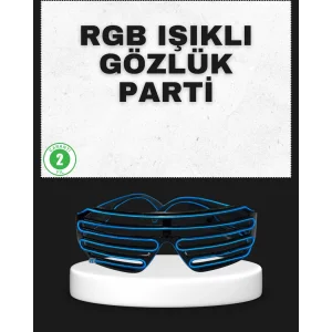 Parti ve Organizasyonlara Özel LED Işıklı Gözlük