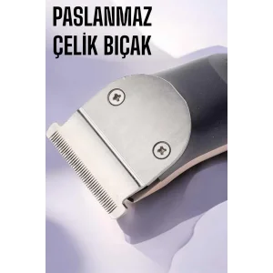 Paslanmaz Çelik Bıçaklı Hassas Çelik Bıçaklı Tıraş Makinesi