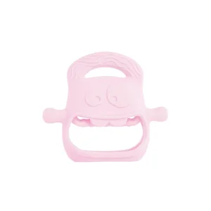 Pembe Bebek Silikon Diş Kaşıyıcı