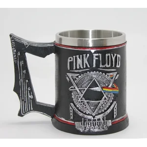 Pink Floyd Dark Side Of The Moon 3D Kabartmalı Çelik Kupa Bardak