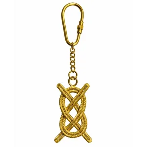 Pirinç Gemi Düğümü Tasarımlı Anahtarlık