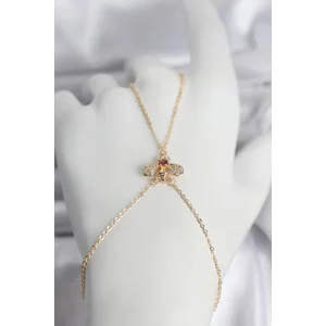 Pirinç Gold Renk Sinek Model Kadın Şahmeran