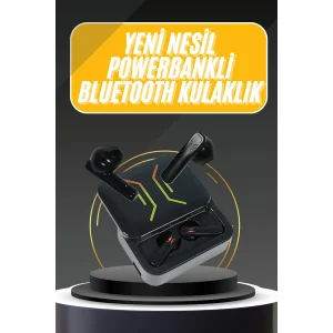Powerbank Bluetooth Kulaklık Oyuncu Kulaklığı Yüksek Ses Kaliteli