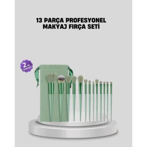 Profesyonel Makyaj Fırça Seti Yumuşak Kıllı Taşınabilir Çantalı