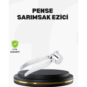 Profesyonel Sarımsak Ezici Sağlam Yapı ve Rahat Kavrama