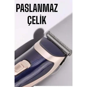Profesyonel Şarjlı Saç ve Sakal Traş Makinesi Kolay Kullanım