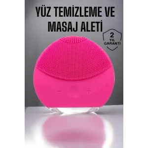 Profesyonel Yüz Temizleme Masaj Aleti Su Geçirmez, Kablosuz Şarj Özellikli Kolay Temizlenebilir