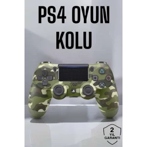 PS4 Oyun Kolu Kamuflaj Desenli Joystick