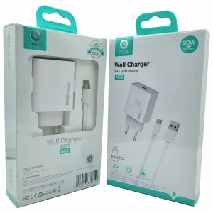 QC3.0 Micro Usb Şarj Aleti DVIP N62