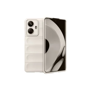 Realme 10 Pro 5g Kılıf Optimum Silikon - Krem