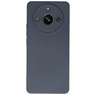 Realme 11 Pro Kılıf Nano İçi Kadife Silikon - Gri