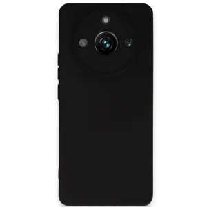 Realme 11 Pro Kılıf Nano İçi Kadife Silikon - Siyah