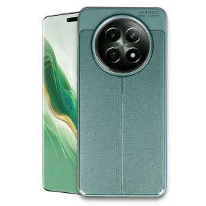 Realme 12 5g Kılıf Auto Focus Kapak - Koyu Yeşil
