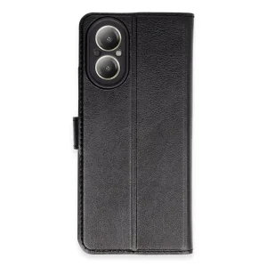 Realme 12 Lite Kılıf Trend S Plus Kapaklı Kılıf - Siyah