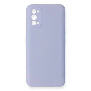 Realme 7 Pro Kılıf Nano İçi Kadife Silikon - Lila