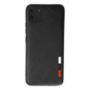 Realme C11 Kılıf Loop Deri Silikon - Siyah