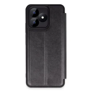 Realme Note 50 4g Kılıf Flip Cover - Siyah
