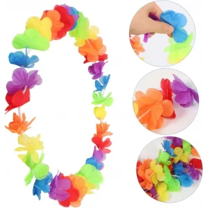 Rengarenk Hawaii Boyun Çelengi Havai Partisi Kolyesi 1 Adet