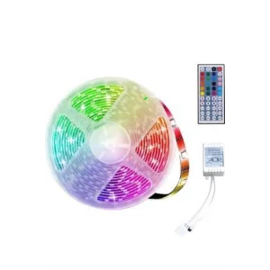 RGB Neon Şerit Led Lamba 10 Metre İç Mekan Tasarımına Uygun