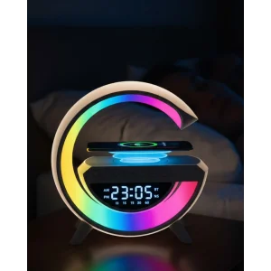 RGB Tasarımlı Bluetooth Hoparlör USB FM AUX Girişli